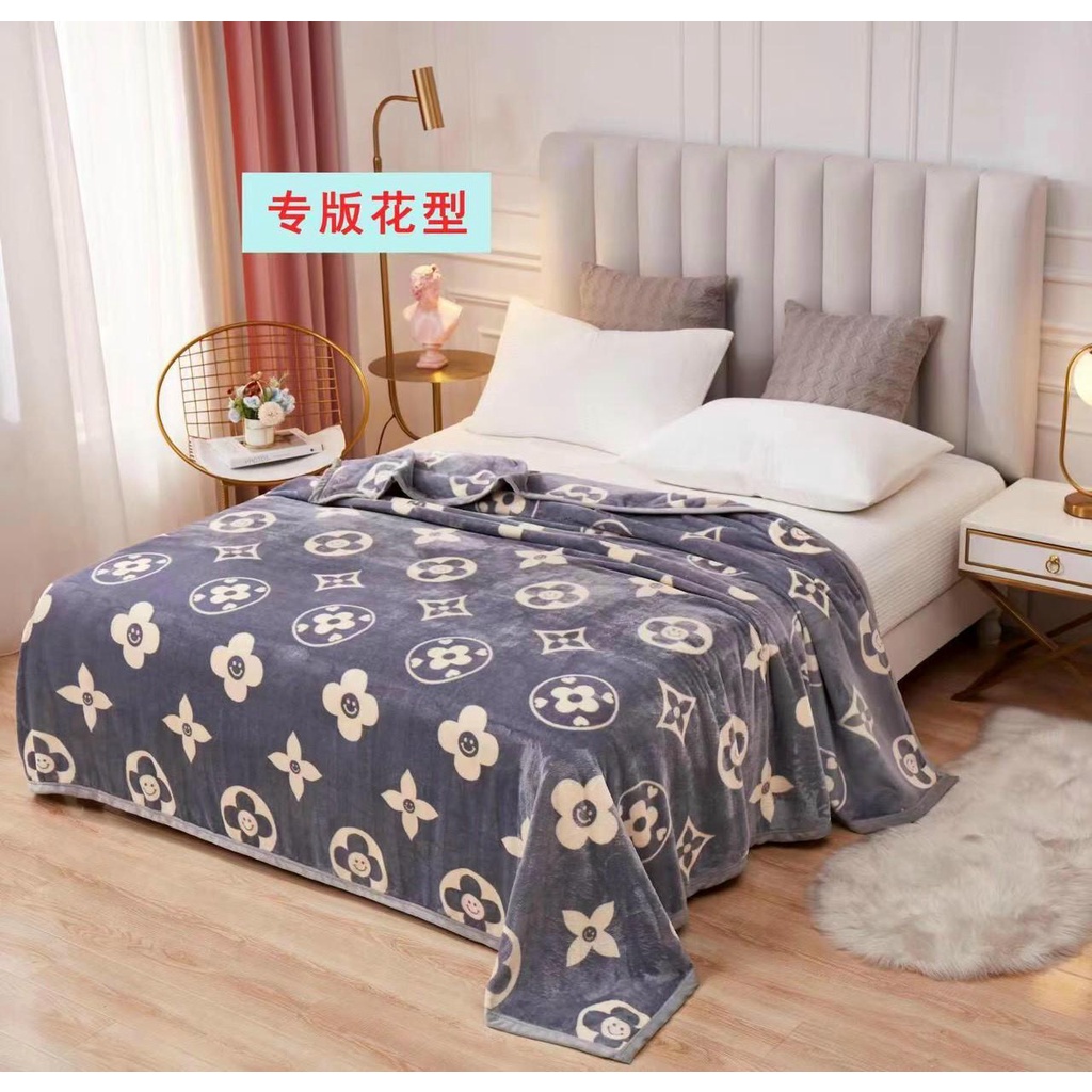 Chăn Mền Hè Tuyết Nhung thương hiệu muji Hàn Quốc Khổ Lớn 2mx2m2 Cho Bé Hoặc Người Lớn