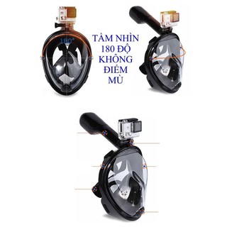 MẶT NẠ LẶN BIỂN FULL FACE VIEW 180