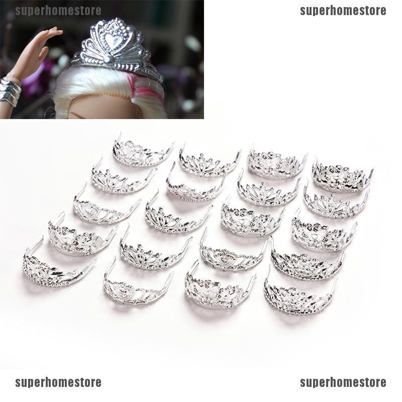 Set 20 Vương Miện Công Chúa Dành Cho Búp Bê Barbie
