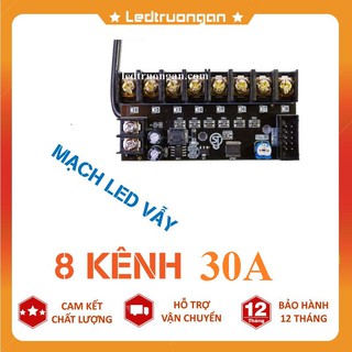 Mạch led vẫy điều khiển biển led vẫy 8 Kênh - 30A công suất lơn ONELED