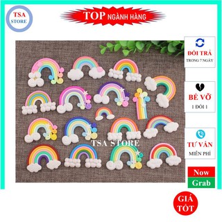 Phụ kiện tiểu cảnh terrarium Cầu vồng 7 màu trang trí tiểu cảnh/chậu cây mini/hồ cá/bonsai/hòn non bộ/sen đá/xương rồng