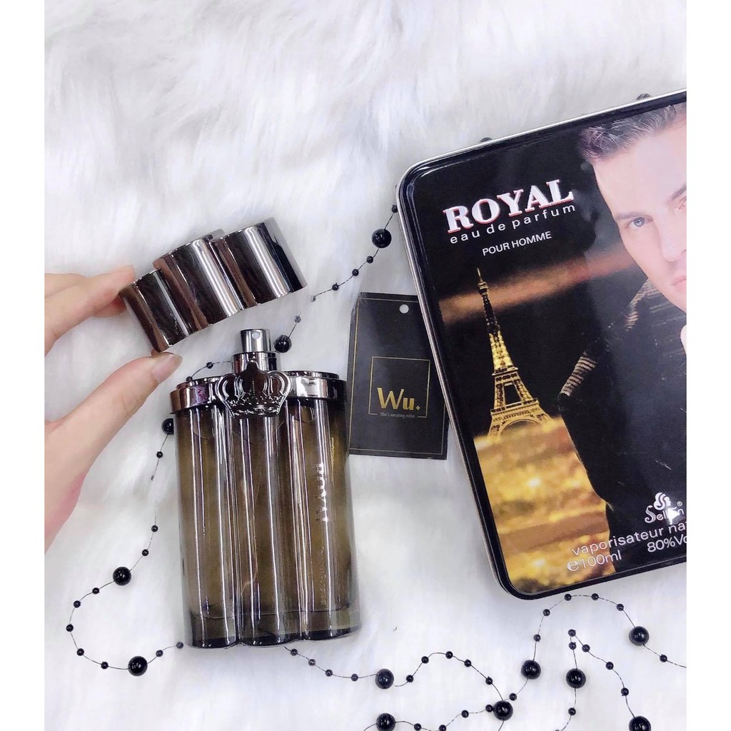 Nước hoa nam Royal eau de parfum hộp thiếc 100ml giá sỉ lẻ