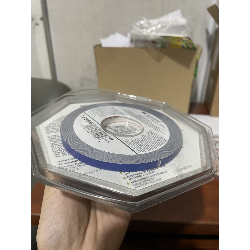 BĂNG KEO DECAL CHẠY CHỈ TRANG TRÍ XE PHẢN QUẢNG 3M SCOTCHCAL STRIPPING TAPE 6.4MM X 15.24M
