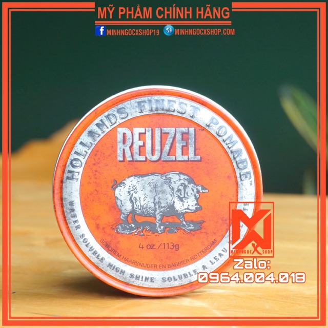 Sáp vuốt tóc REUZEL RED 35 - 113 - 340g chính hãng