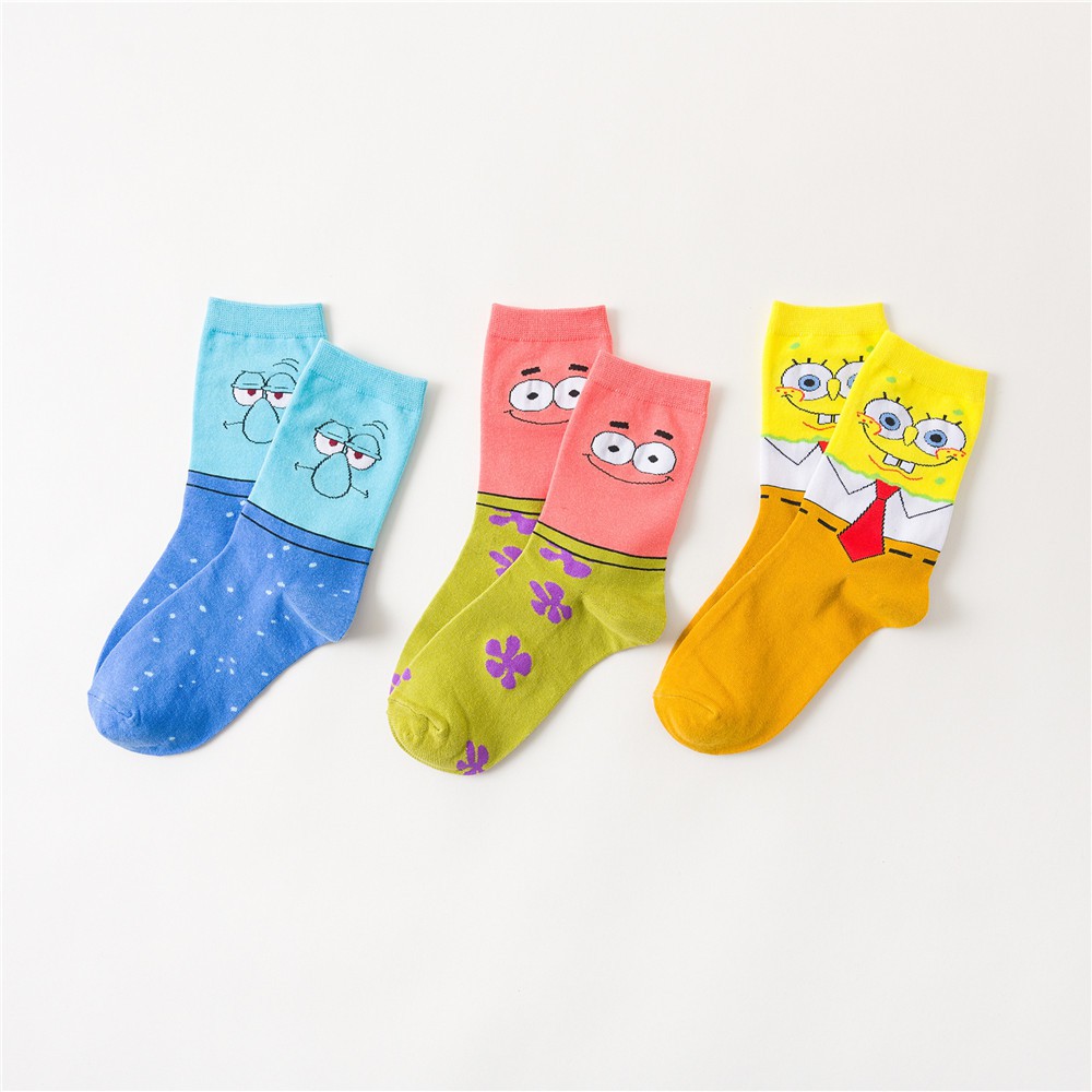 Tất Cotton In Hình Phim Spongebob