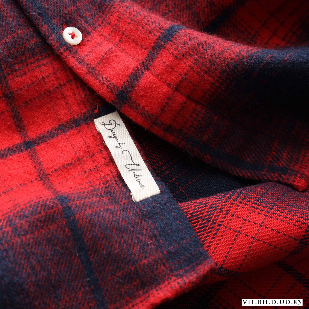 Aó sơ mi nam dài tay UNDES 2 VNXK chính hãng,Form Slim,chất vải Flannel mềm mịn Hàng VNXK