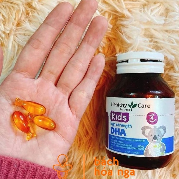 Viên bổ sung canxi dha,Canxi Healthy Care hộp 60 viên