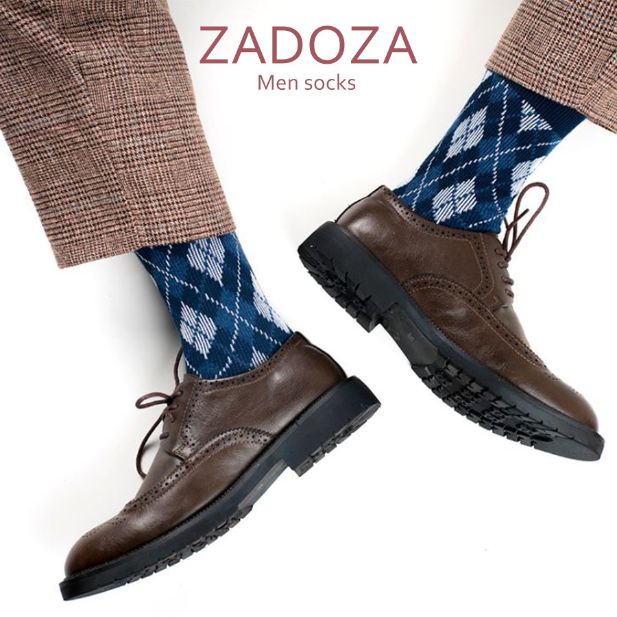 Tất vớ quả trám dòng cao cấp tất dài đi giày tây P6M9 - Hàng chính hãng ECHENON