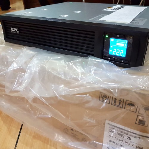 Bộ lưu điện APC Smart-UPS 1500VA LCD RM 2U 230V (SMC1500I-2U) - Like New