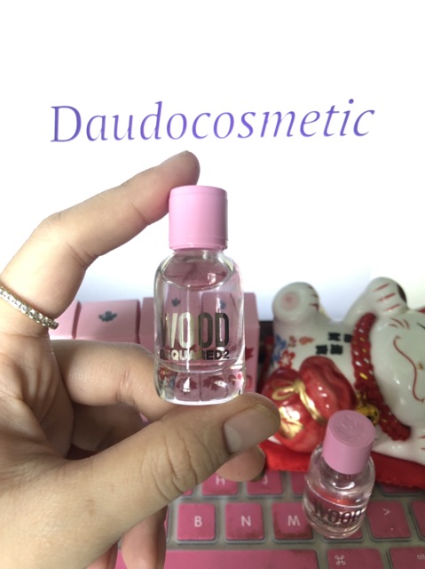 [ mini ] Nước hoa nữ DSQUARED2 Wood Pour Femme EDT 5ml | Thế Giới Skin Care