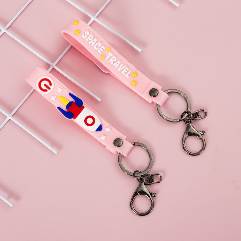 Móc khoá cute mô hình phi hành gia nhà du hành vũ trụ giá rẻ quà lưu niệm Gôn đồ chơi