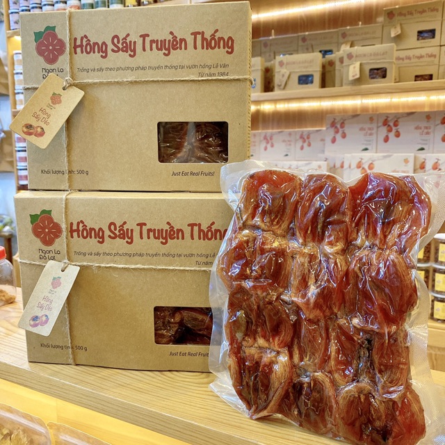 Hồng Chẻ Sấy Dẻo, Đặc Sản Ngon Lạ Đà Lạt
