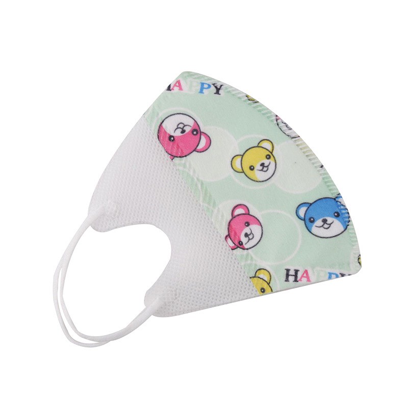 Set 10 Khẩu Trang Hàn Quốc Cho Bé In Hình Ngộ Nghĩnh Cute - Kháng Khuẩn, Chống Bụi Mịn (Kt05)