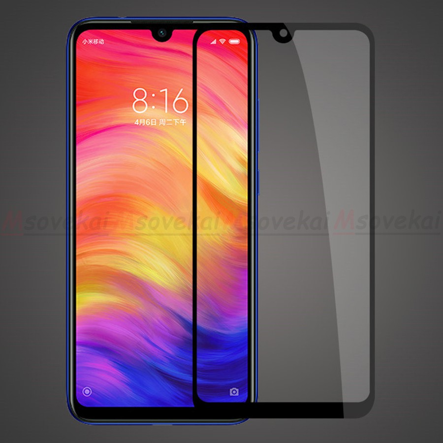 Kính cường lực 5D Xiaomi redmi Note 7 full keo full màn