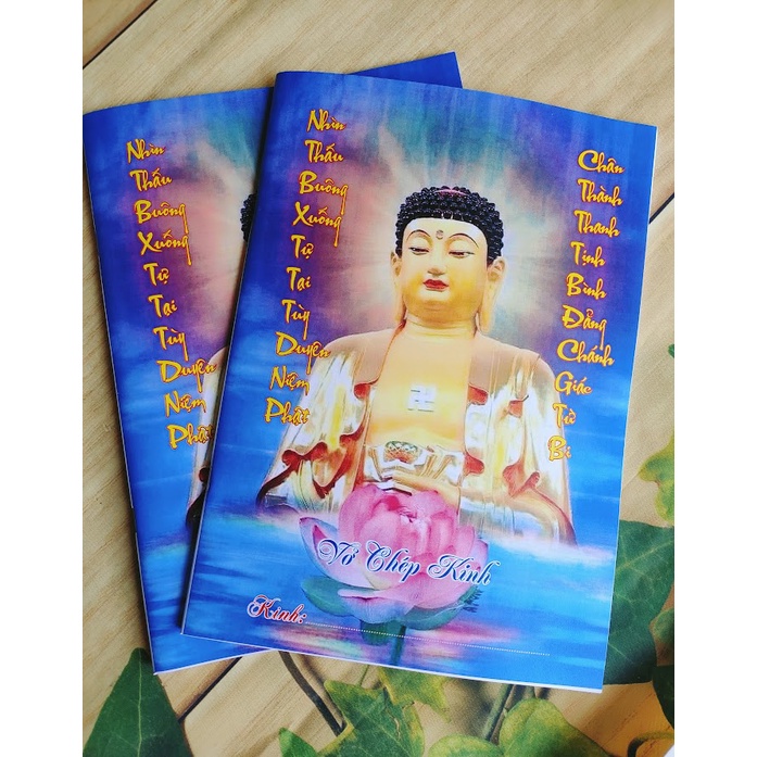 Combo VỞ CHÉP KINH PHẬT
