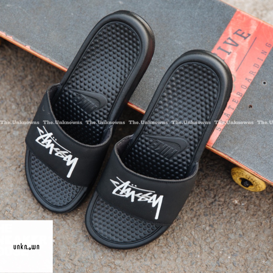 [Mirror  Quaility] -N!ke X S.tussy Benassi Slides,Dép S.TUSSY cao cấp