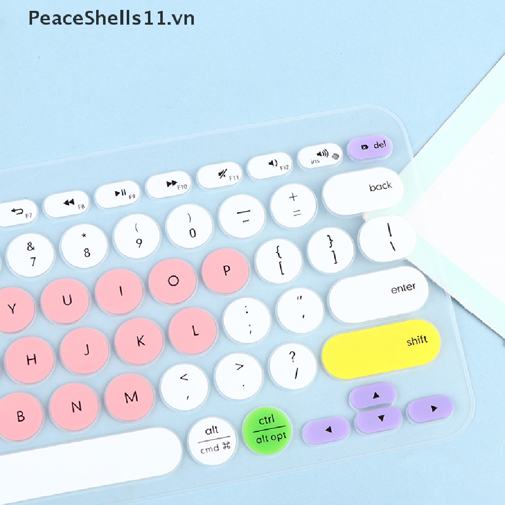 Miếng dán bảo vệ bàn phím bằng silicon chất lượng cao cho Logitech K380