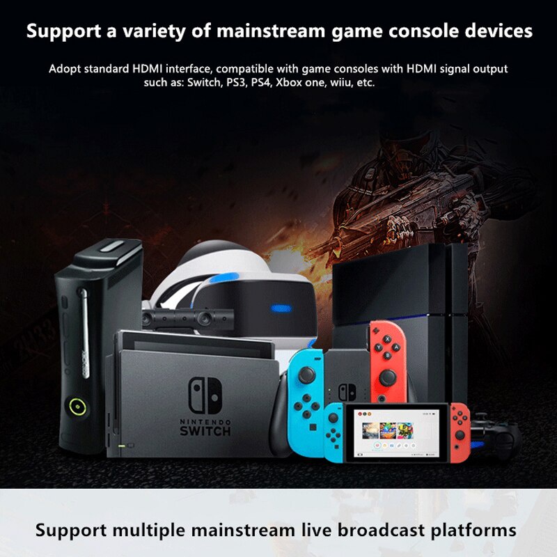 Thẻ ghi hình video USB 4k hdmi cho ps4 dvd