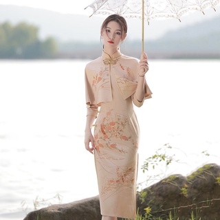 Sườn Xám Cách Tân Thiết Kế Mới Thời Trang Mùa Xuân Theo Phong Cách Trung Hoa Cho Nữ