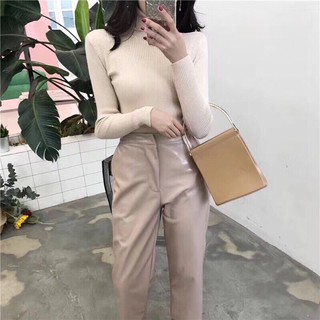 Áo len cổ lọ Hàn Quốc chất dày đẹp