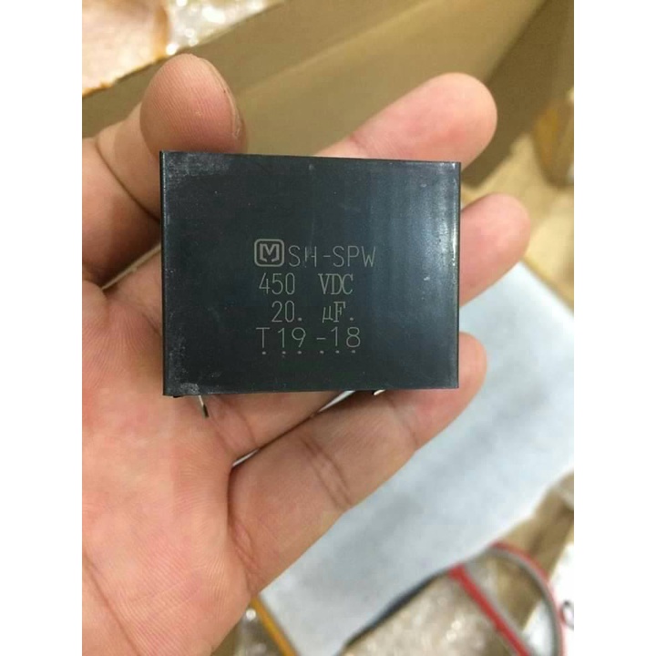 Tụ bếp từ điện áp 450VDC dung kháng 20uf