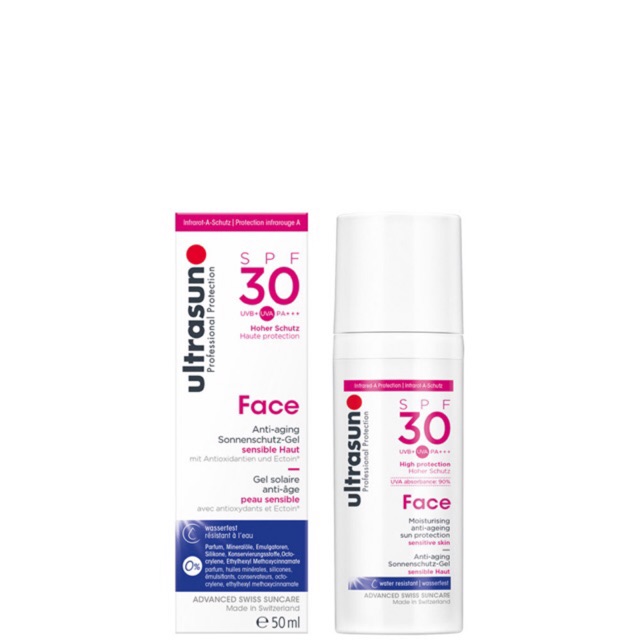 Kem chống nắng/đậu chống nắng Ultrasun Face spf30