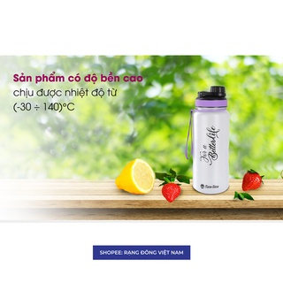 Bình đựng nước cá nhân 1lit RẠNG ĐÔNG Model RD-10P1