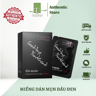 [CHÍNH HÃNG] Lẻ miếng dán mụn đầu đen, mụn cám Goodbye Blackhead Ciracle