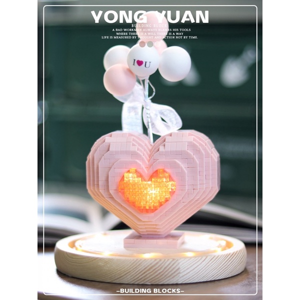 Lego trái tim tỏ tình bao ăn 😍