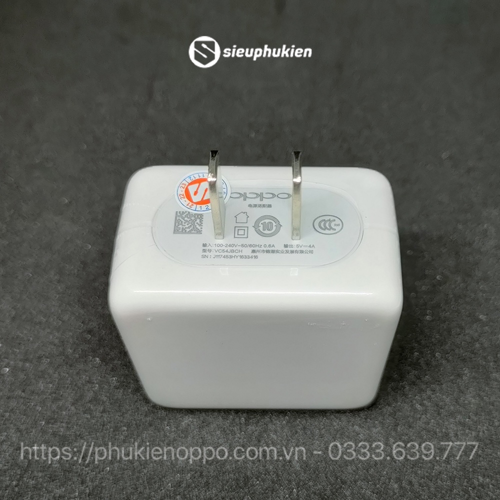 Củ Sạc VOOC 3.0 Cho Oppo Reno Chính Hãng