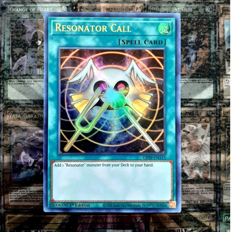 [ Đỗ Lạc Shop ] Thẻ Bài Mint90 Yugioh Spell Resonator Call - Ultra