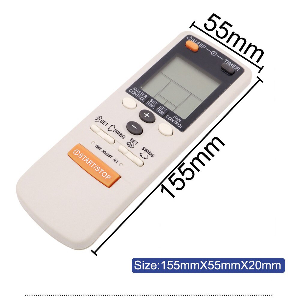 Remote máy lạnh GENERAL mẫu 2 - Điều khiển điều hòa GENERAL (SLEEP)