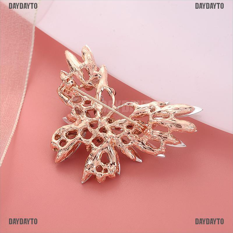 Ghim Cài Áo Hình Bướm Đính Đá Nhiều Màu Thời Trang Cho Nữ