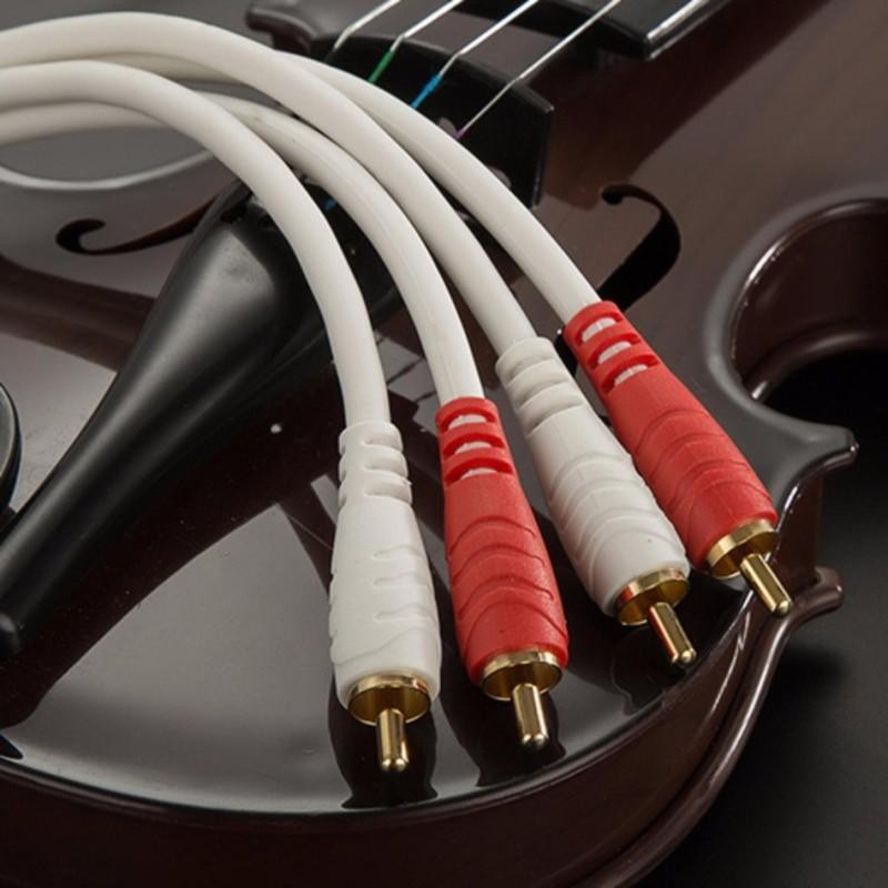 Cáp loa AV 4 đầu bông sen dài 3M JSJ - Điện Việt