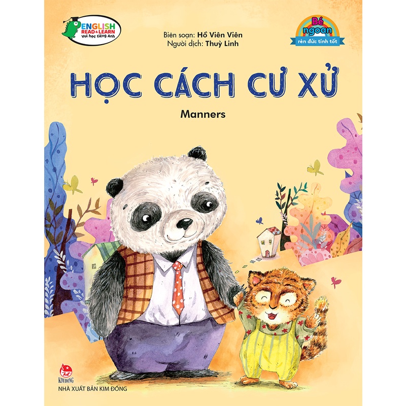 Sách Lẻ - Bé ngoan rèn đức tính tốt ( Song ngữ ) ( Bộ 10 cuốn )