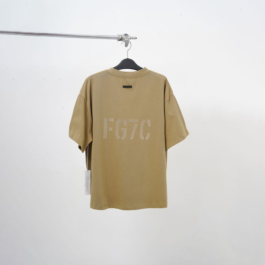 Áo thun tay lỡ FEAR OF GOD FOG FG7C unisex phông form rộng TLS oversize chất liệu cotton thời trang nam nữ
