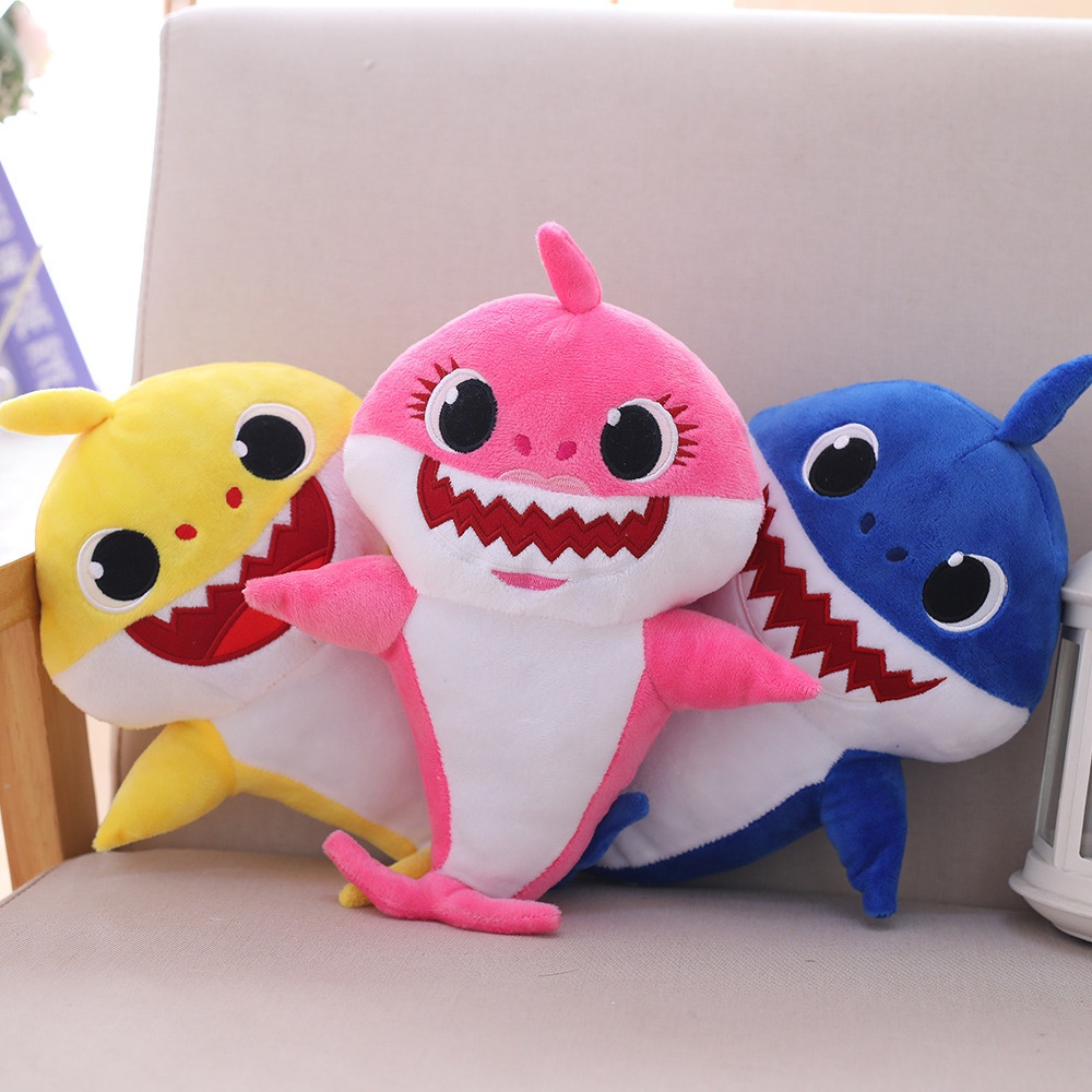 Gấu Bông cho bé gấu bông Baby shark  quà tặng ý nghĩa kích thước 30 cm