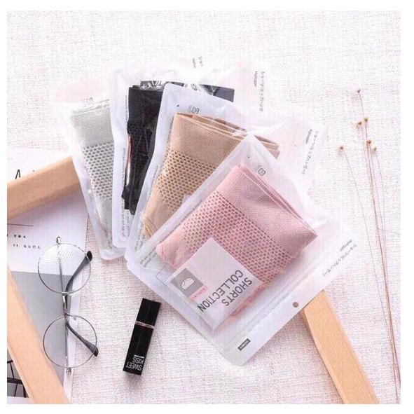 Quần lót cotton  kháng khuẩn Maruku dệt kim cạp thấp YiOn Underwear QC02