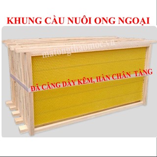 5 Khung Cầu Ong Ngoại Đẵ Căng Kẽm, Gắn Chân Tầng Hoàn Chỉnh