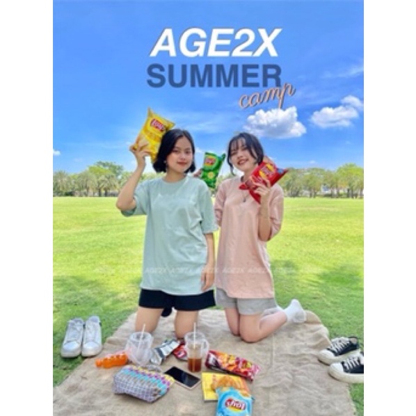 Áo thun trơn AGE2X