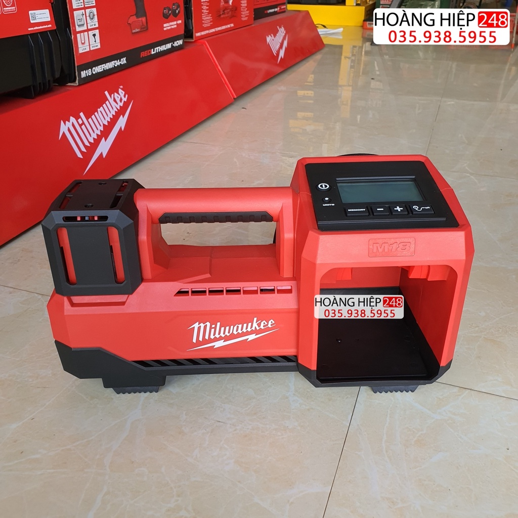 Milwaukee Thân máy bơm hơi dùng pin 18V M18 BI-0