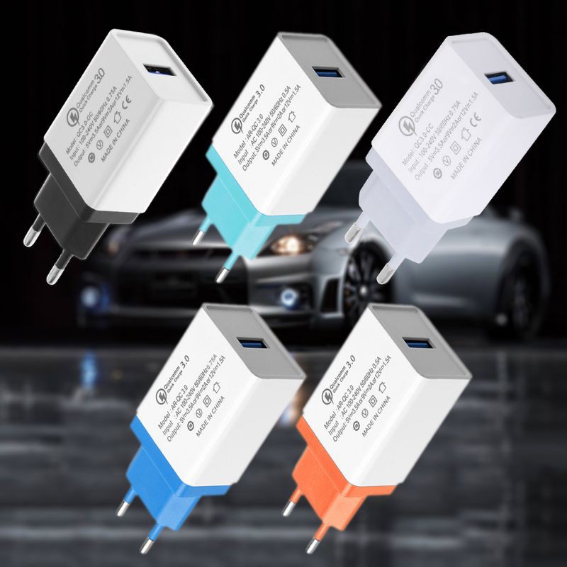 Củ sạc nhanh QC 3.0 cổng USB