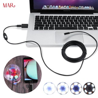 Bộ đèn LED nội soi cho Android OTG Camera USB Video 2M 7mm MAR