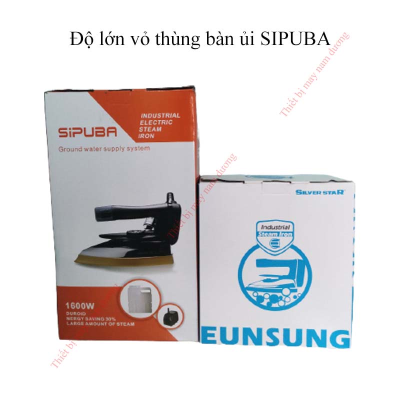 Bàn là hơi nước &gt; Bàn ỦI hơi nước công nghiệp &gt; Có củ bơm nước công suất lớn HƠI NHIỀU &gt; Tặng kèm đế ủi chống bóng