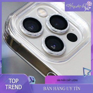 Bộ 3 dán kim cương bảo vệ mắt camera iphone kuzoom iphone 11 / 11 pro / 12 / 12 pro / 12 pro max