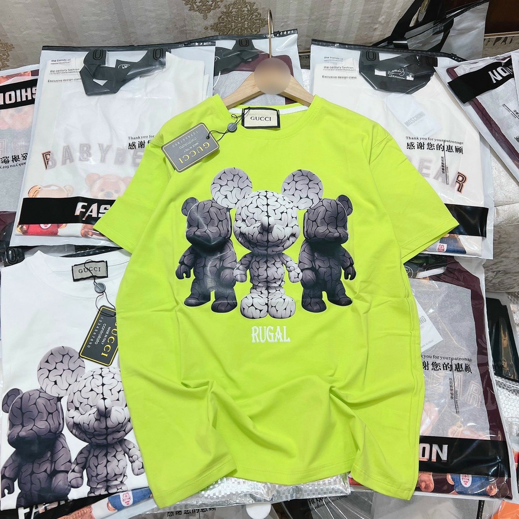 Áo phông hình 3 con bearick cá tính