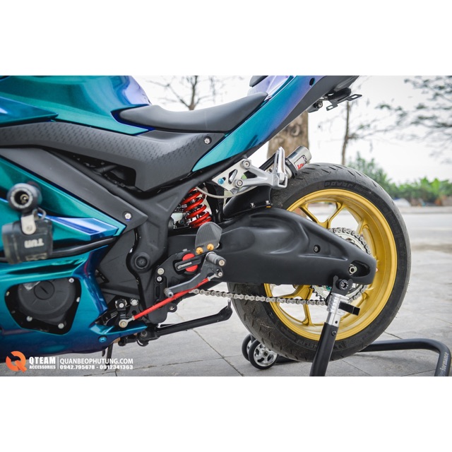 Ốp gắp PKL BMW S1000RR lắp cho R3/ R3-2020 và MT03 . Đẹp như gắp Nguyên Bản, tháo lắp đơn giản, Đẹp và An Toàn