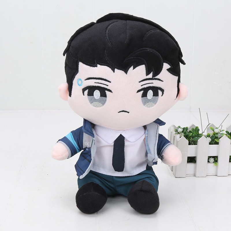 Đồ chơi nhồi bông hình nhân vật Human connor rk800 trong game Detroit
