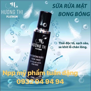 Sữa rửa mặt giữ ẩm•thải độc tố da•sạch sâu•se khít lỗ chân lông platinum loại đặc biệt•mỹ phẩm cao cấp hương thị