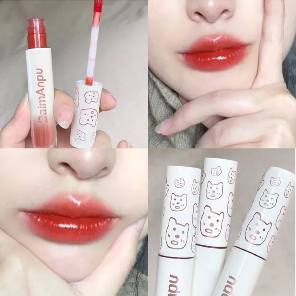 Son Bóng Lì DAIMANPU mịn lì lâu trôi dưỡng ẩm môi xinh trong mướt (X10)